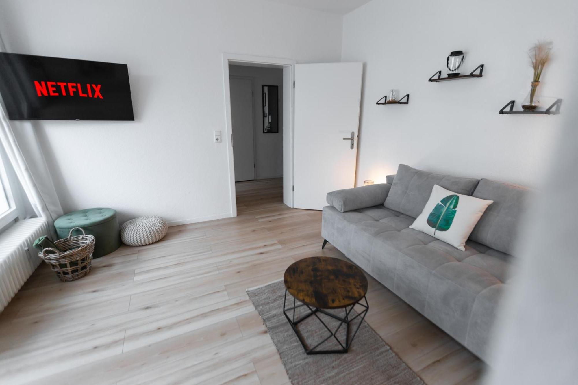 Koje Sechs I Apartment Im Zentrum Mit Hafenblick 不来梅港 外观 照片